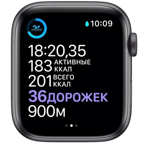 Смарт-часы Apple SERIES 6 44 MM, Black, купить недорого