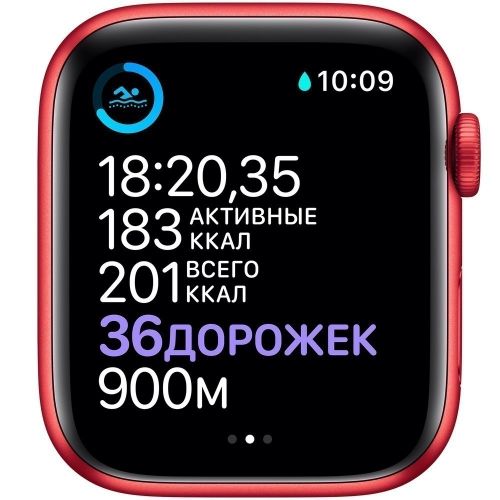 Smart-soat Apple SERIES 6 44 MM, Red, фото