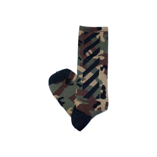 Носки 7Daysocks "Off-white, , Камуфляж хаки, купить недорого