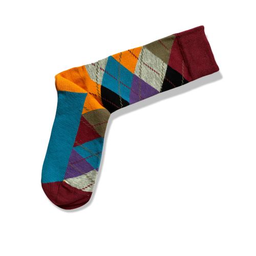 Носки 7Daysocks Socks Concept, Бирюзовый принт, Голубой, foto