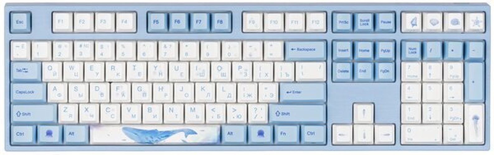 Клавиатура игровая Varmilo VA108M Sea Melody, Cherry MX