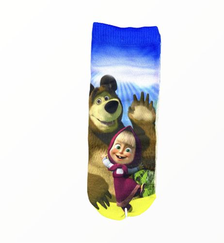 Paypoqlar 7Daysocks "Masha va ayiq", , Синий