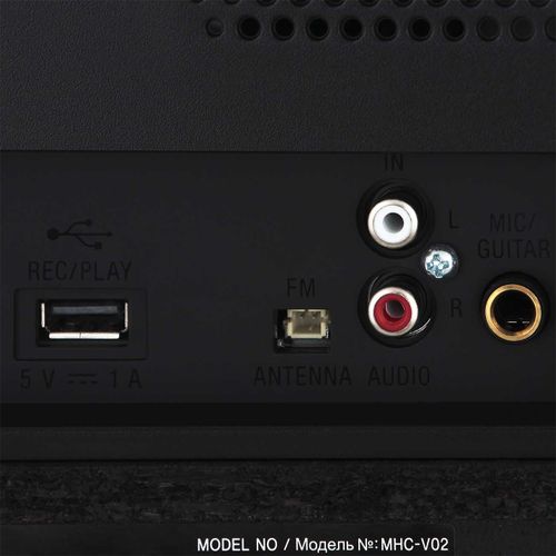 Sony MHC-V02 audio-tizimi, фото