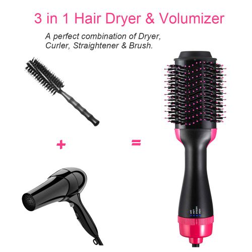 Фен-щетка для волос One Step Hair dryer and volumizer 011, sotib olish