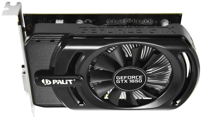 Video karta Palit GeForce® GTX 1650 OC StormX 4 Gb GDDR5, фото № 4