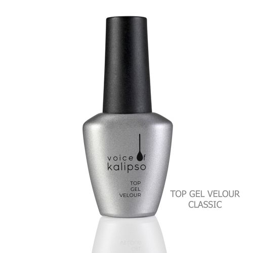 Top Gel Velour CLASSIC - Велюровое верхнее покрытие для гель-лака CLASSIC