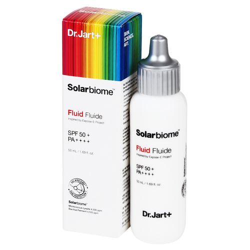 Солнцезащитный флюид Dr. JART+ solarbiome fluid spf50+ pa++++