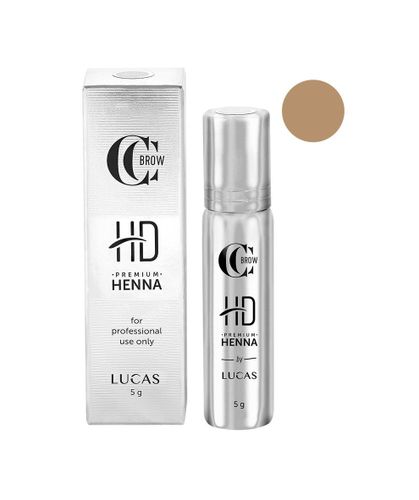 Хна для бровей Premium henna HD, CC Brow, Almond (миндаль)