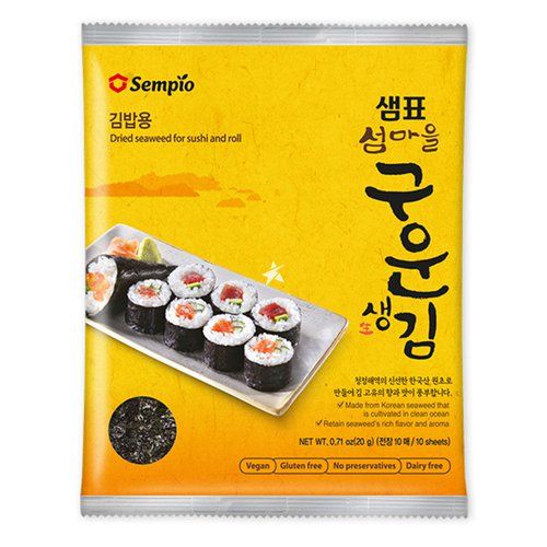 Quritilgan Nori barglari Sempio for sushi