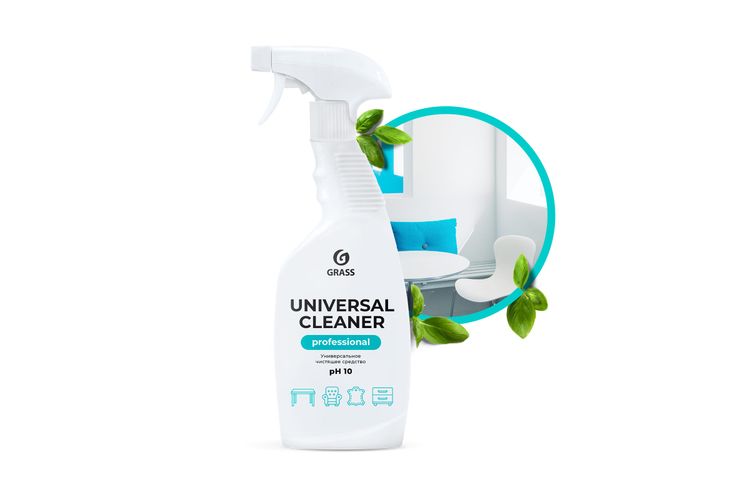 Универсальное чистящее средство для уборки GRASS Universal Cleaner Professional для чистки мягкой мебели ковров