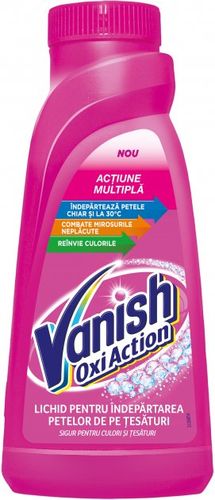 Пятновыводитель для тканей Vanish Oxi Action, 450 мл