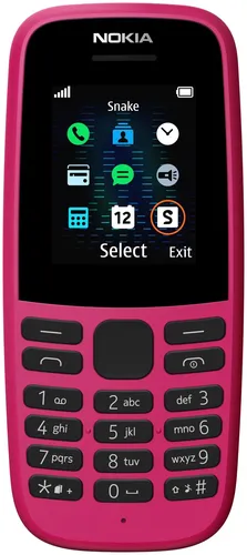 Мобильный телефон Nokia 105 SS, 4 MB, Pink, купить недорого