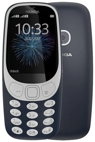 Мобильный телефон Nokia 3310 DS, 20.48 МБ, Blue