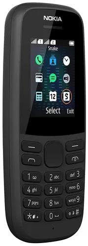 Mobil telefon Nokia 105 SS, 4 MB, Black, купить недорого