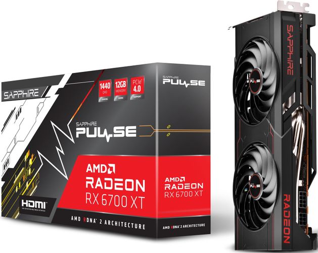 Видеокарта SAPPHIRE Radeon RX 6700 XT 12GB GDDR6 PULSE GAMING OC (11306-05-20G), O'zbekistonda