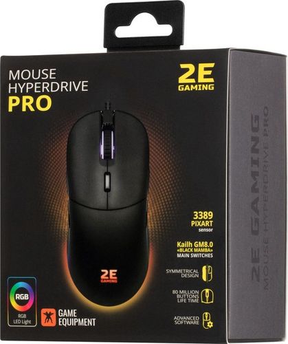 O'yin sichqonchasi 2E GAMING HyperDrive Pro, RGB (2E-MGHDPR-BK), Black, фото № 12