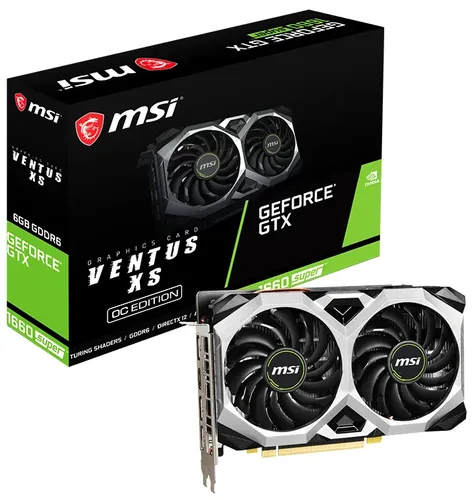 Videokarta MSI GeForce GTX 1660 SUPER VENTUS XS OC 6GB, arzon
