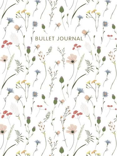 Nuqtali bloknot: Bullet Journal (yovvoyi gullar)