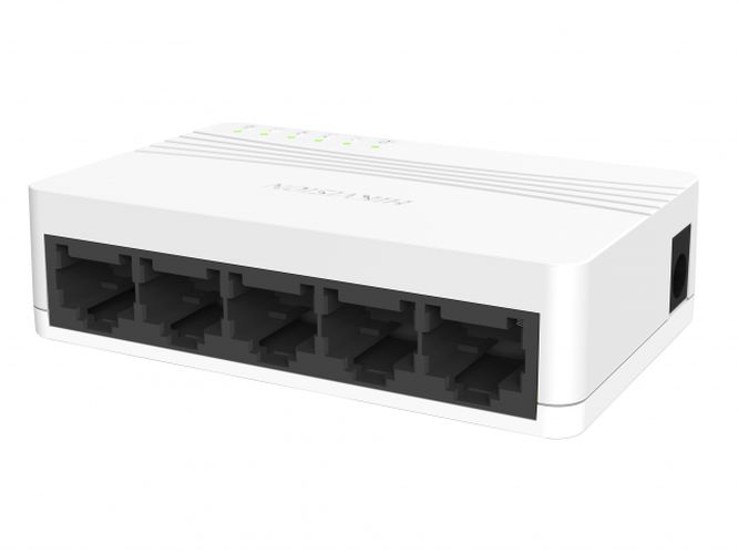 Коммутатор сетевой Hikvision DS-3E0105D-E, в Узбекистане