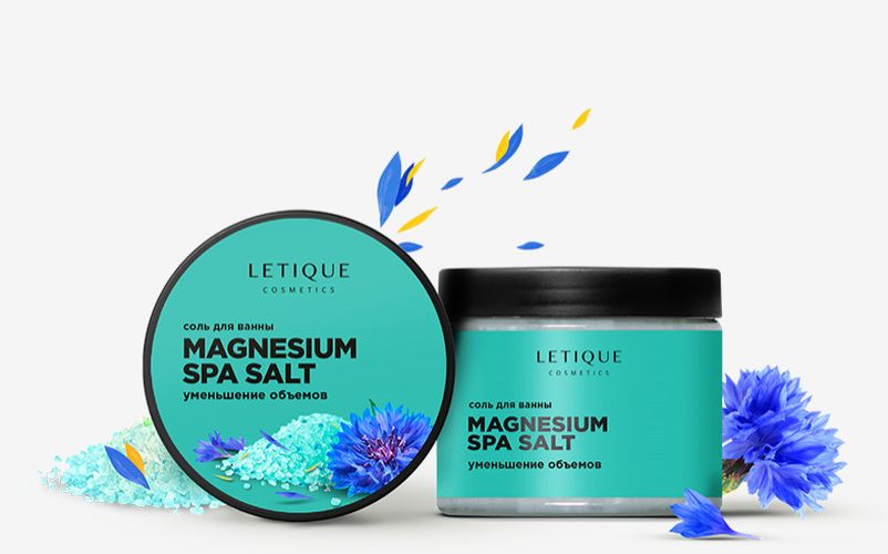 Английская cоль для ванны Letique Cosmetics Magnesium Spa Salt