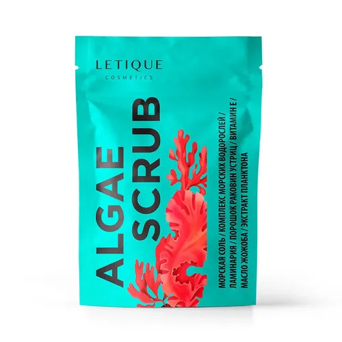 Скраб для тела Letique Cosmetics ALGAE, 250 г, купить недорого