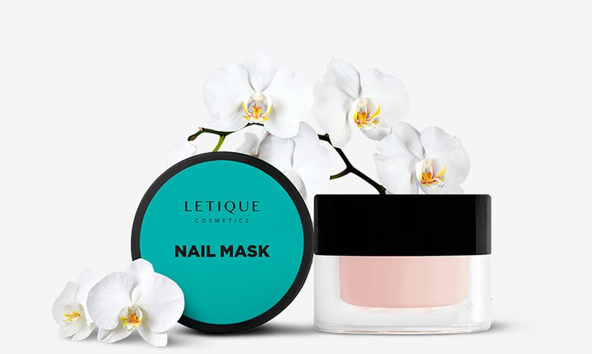 Tirnoqlar va kesikulalar uchun niqob Letique Cosmetics Nail Mask