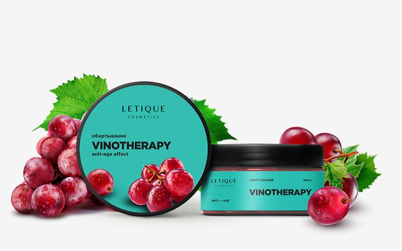 Холодное обертывание для тела Letique Cosmetics Vinotherapy