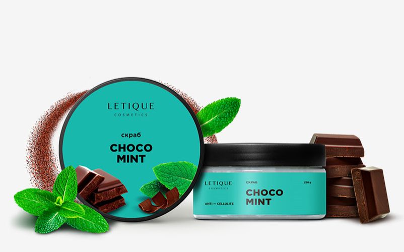 Tana skrabi Letique Cosmetics Choco Mint