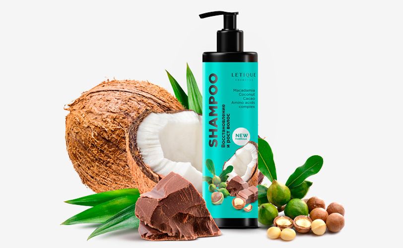 Shampun Letique Cosmetics macadamia-kokos