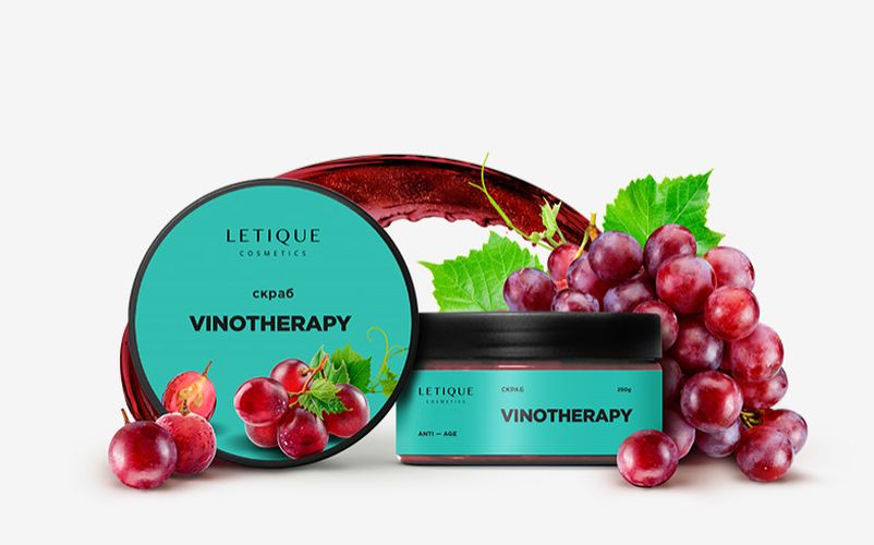 Скраб для тела Letique Cosmetics Vinotherapy