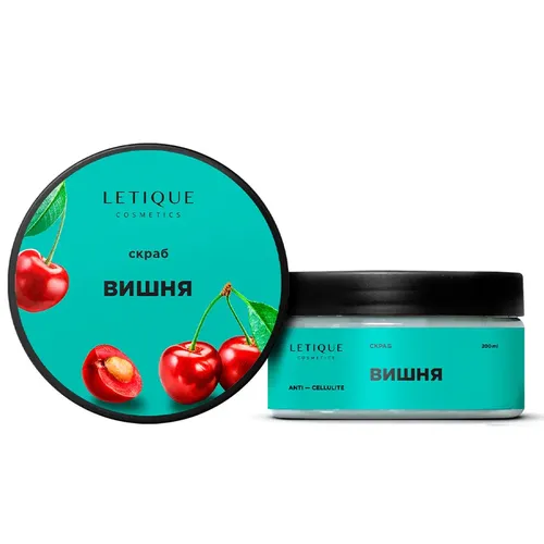 Скраб для тела Letique Cosmetics Вишня, купить недорого