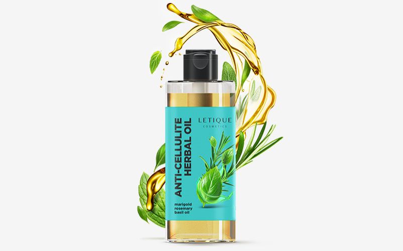 Антицеллюлитное криомасло Letique Cosmetics Anti-Cellulite Herbal Oil, 150 мл