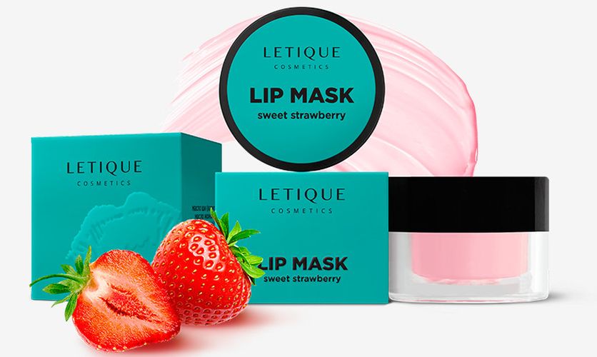 Маска для губ Letique Cosmetics Cладкая Клубника Lip Mask Sweet Strawberry