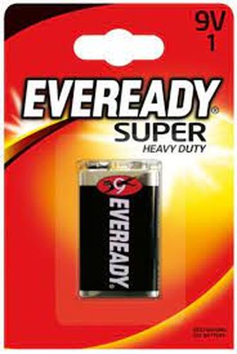 Eveready Super Heavy Duty 9V/6F22 FSB1