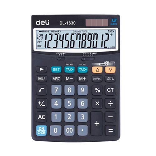 Калькулятор 12 разрядный Deli E1630