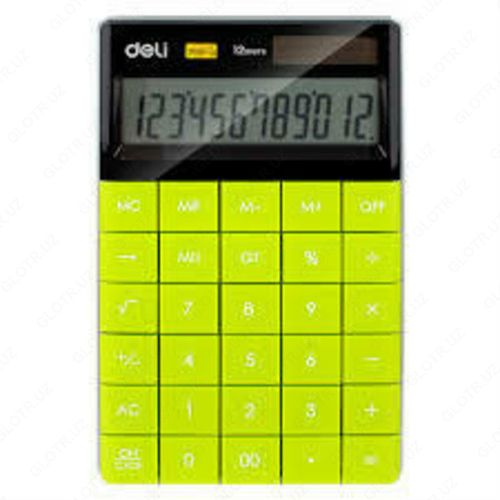 Калькулятор, 12 цифр Deli E1589