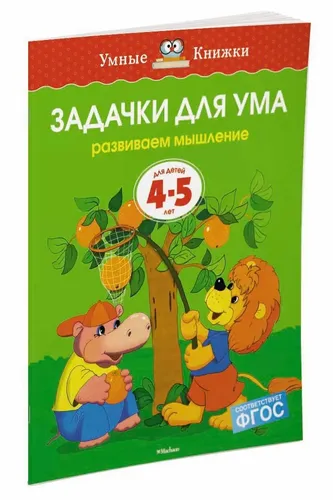 Задачки для ума (4-5 лет) | Земцова Ольга