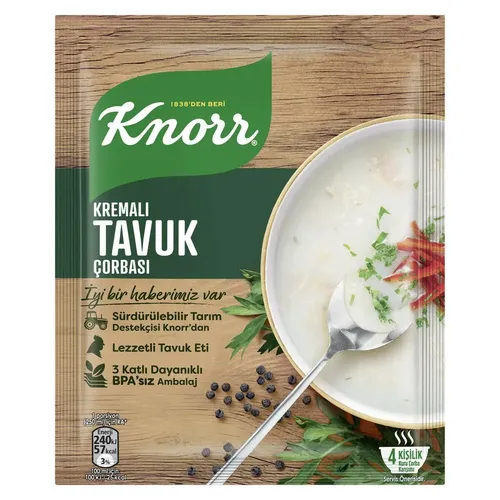 Суп быстрого приготовления Knorr Kremali tavuk