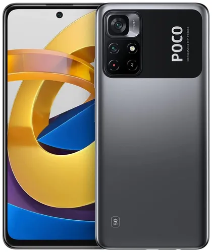 Смартфон Xiaomi Poco M4 Pro 5G, Чёрный, 4/64GB