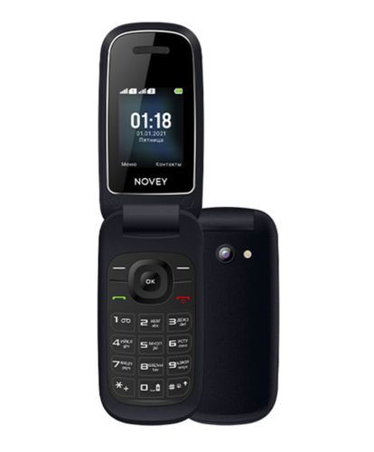 Mobil telefon Novey 118I, 32/32 MB, Qora