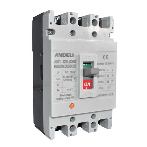 Avtomatik o'chirgich ANDELI Power seriyali AM1-125L-3P-100А