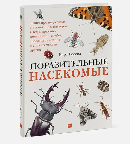 Поразительные насекомые. Книга про подземных математиков, мастеров блефа, дружных кочевников, зомби | Россел Барт