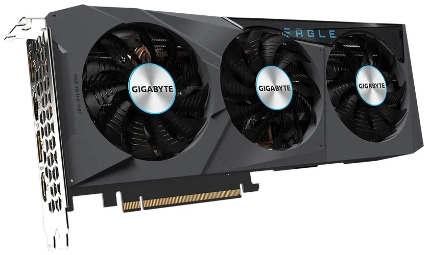 Видеокарта Gigabyte - 8GB GeForce RTX 3070 EAGLE GV-N3070EAGLE-8GD, в Узбекистане