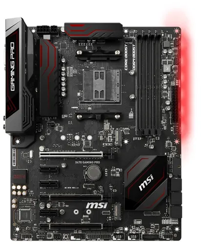 Материнская плата MSI X470 GAMING PRO