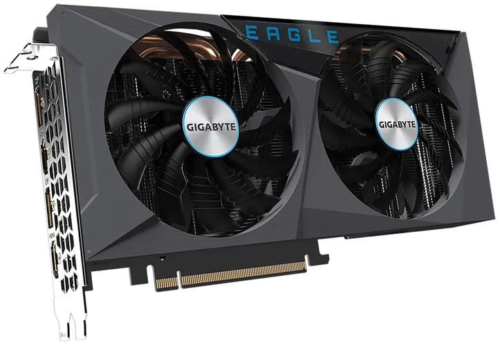 Видеокарта Gigabyte - 8GB GeForce RTX 3060Ti EAGLE OC GV-N306TEAGLE OC-8GD