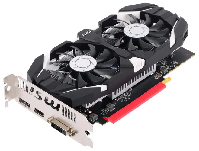 Видеокарта MSI GeForce GTX 1050 Ti 4GB, фото