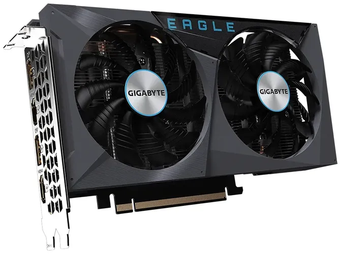 Видеокарта Gigabyte - 8GB GF RTX3050 EAGLE OC GDDR6 128bit (GV-N3050EAGLE OC-8GD)