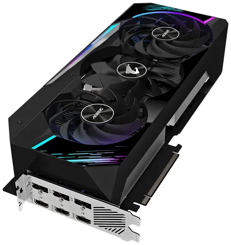 Video karta Gigabyte-12GB GeForce RTX 3080 AORUS MASTER GV-N3080AORUS M-12GD, фото