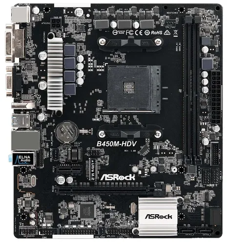 Ona plata ASRock B450M-HDV, в Узбекистане