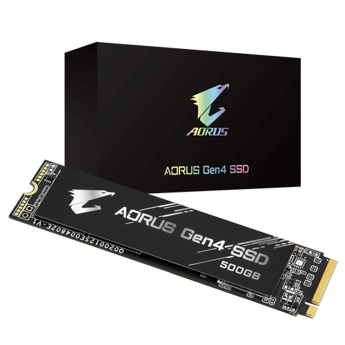 Твердотельный накопитель GIGABYTE AORUS 500 ГБ M.2 GP-AG4500G